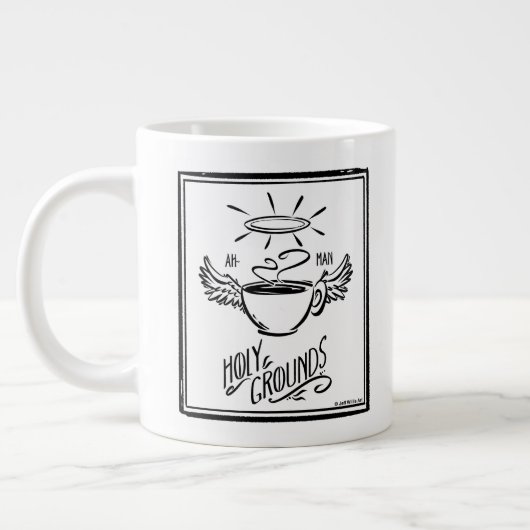 HEILIGE ERDE KAFFEE Jumbo-Tasse (Links)