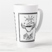 HEILIGE ERDE KAFFEE MILCHTASSE (Rechte Ecke)