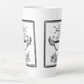 HEILIGE ERDE KAFFEE MILCHTASSE (Vorderseite)