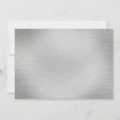 Heilige Erste Kommunion Silver Black Boy Danke (Rückseite)