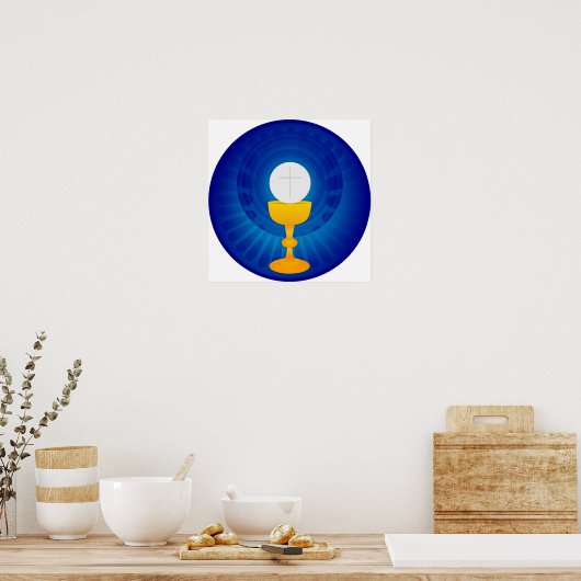 Heilige Eucharist Poster (Küche)