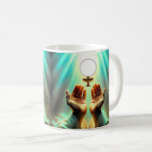 Heilige Eucharistie 3 Tasse (VorderseiteRechts)