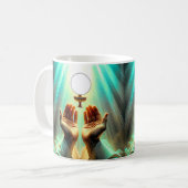 Heilige Eucharistie 3 Tasse (Vorderseite Links)