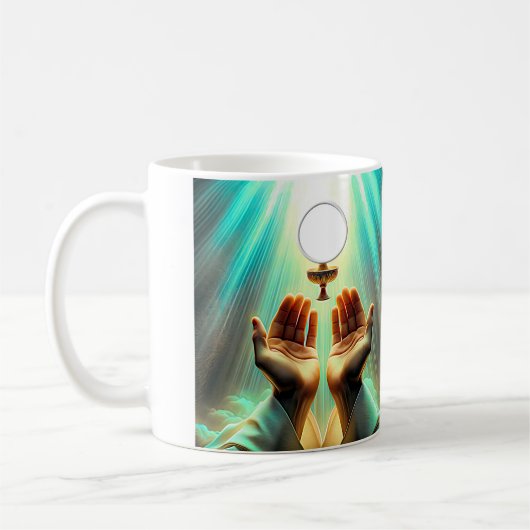 Heilige Eucharistie 3 Tasse (Links)