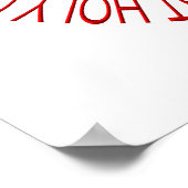 Heilige Eucharistin Poster (Ecke)