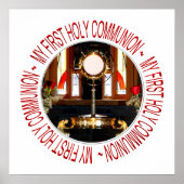 Heilige Eucharistin Poster (Vorne)