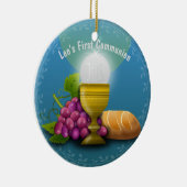 Heilige Eucharistische Geschenke geben den Namen G Keramik Ornament (Rechts)