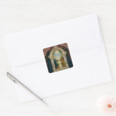 Heilige Familie, 1898 (Tempera auf Tafel) Quadratischer Aufkleber (Umschlag)