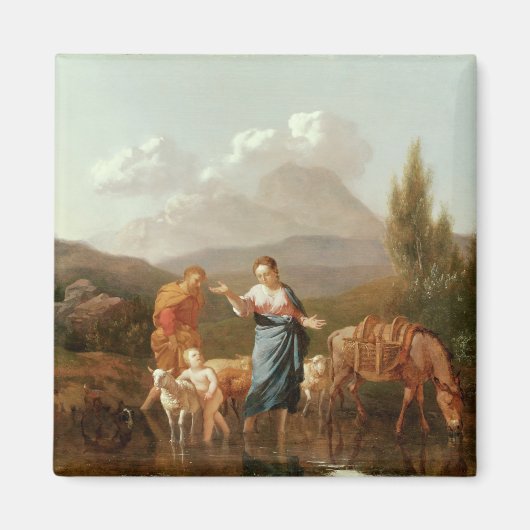 Heilige Familie am Bach Magnet (Vorne)