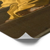 Heilige Familie auf der Treppe, Nicolas Poussin Fi Poster (Ecke)