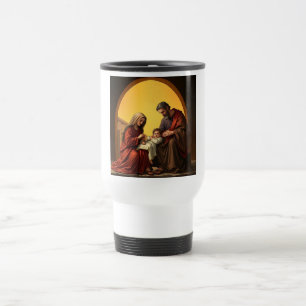 Heilige Familie, Baby Jesus Mary und Joseph Reisen Reisebecher