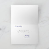 Heilige Familie Feiertagskarte (Innenseite)
