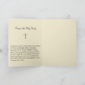 Heilige Familie Gebet Jesus Mary St. Joseph Karte (Innenseite)