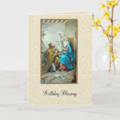 Heilige Familie Geburtstag Besondere Anlass kathol Karte (Gelbe Blume)