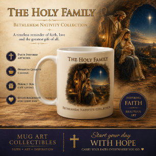 Heilige Familie in der Geburtsgrotte Christi Gebur Kaffeetasse