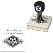 Heilige Familie Jesus Mary St. Joseph Gummistempel (Stempel)