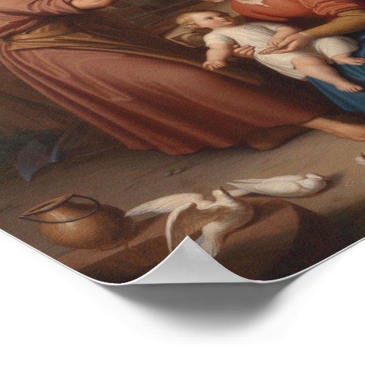 Heilige Familie - Julius Frank Poster (Ecke)