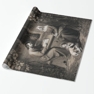 Heilige Familie Jungfrau Maria Heiliger Joseph Jes Geschenkpapier