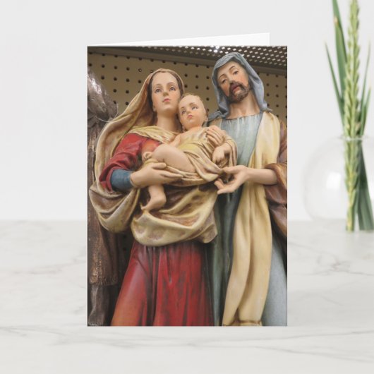 Heilige Familie Karte (Vorderseite)