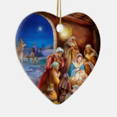 Heilige Familie Keramik Ornament (Rechts)