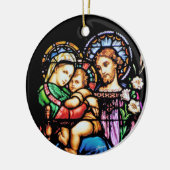 Heilige Familie Keramik Ornament (Links)