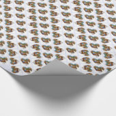 Heilige Familie: Krippe Geschenkpapier (Ecke)