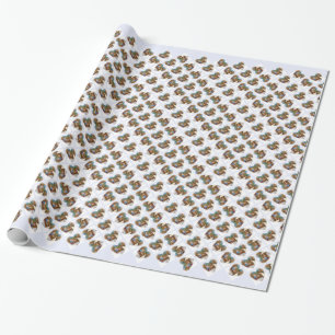 Heilige Familie: Krippe Geschenkpapier
