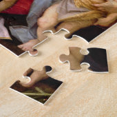 Heilige Familie mit Engeln, c.1515-16 (Öl auf Puzzle (Seite)