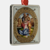 Heilige Familie mit Johannes (Doni Tondo), 1504-05 Silbernes Ornament (Rechts)