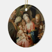 Heilige Familie mit St Anne Keramikornament (Links)