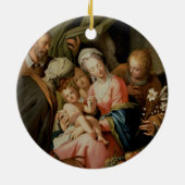 Heilige Familie mit St Anne Keramikornament (Hinten)