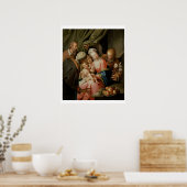 Heilige Familie mit St. Anne Poster (Küche)