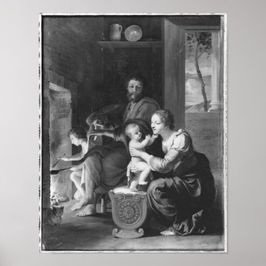 Heilige Familie, nach 1650 Poster (Vorne)