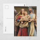 Heilige Familie Postkarte (Vorne/Hinten)