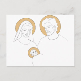 Heilige Familie Postkarte