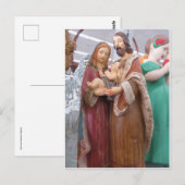 Heilige Familie Postkarte (Vorne/Hinten)