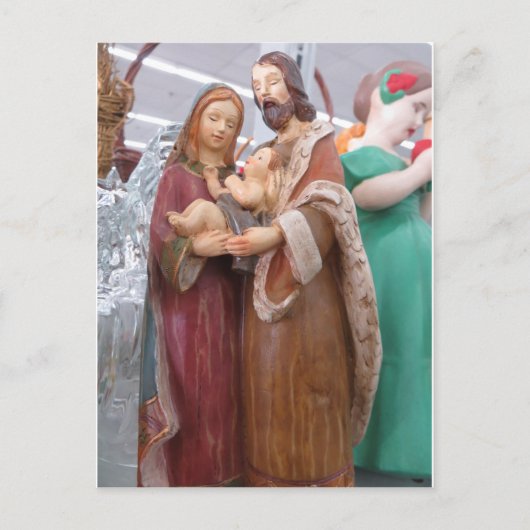 Heilige Familie Postkarte (Vorderseite)