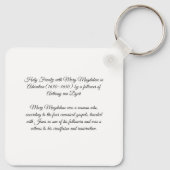 Heilige Familie Schlüsselanhänger (Rückseite)