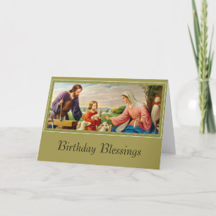 HEILIGE FAMILIE St. Joseph, Jesus, Maria Karte