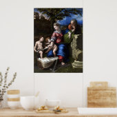 Heilige Familie Unterhalb der Eiche - Raphael - c1 Poster (Küche)