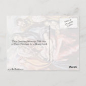 Heilige Familie von El Greco Postkarte (Rückseite)