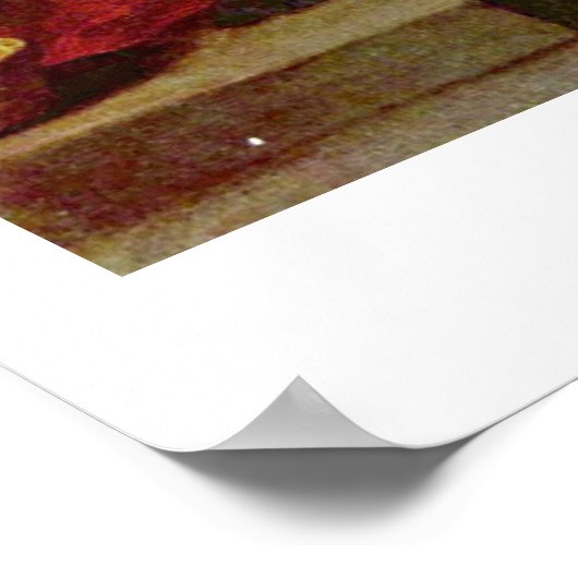 Heilige Familie von Murillo Bartolome Esteban Pere Poster (Ecke)