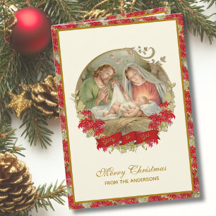 Heilige Familie Weihnachten Weihnachtsstern