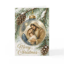 Heilige Familie Weihnachtsschmuck katholischer Wei