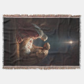 Heilige Familie Wurfdecke Decke (Vorderseite)