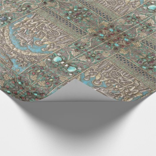 Heilige Familien-Jungfrau-Mary-Schäfer Geschenkpapier (Ecke)