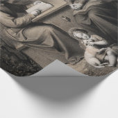 Heilige Familien-Jungfrau Mary St Joseph Jesus Geschenkpapier (Ecke)