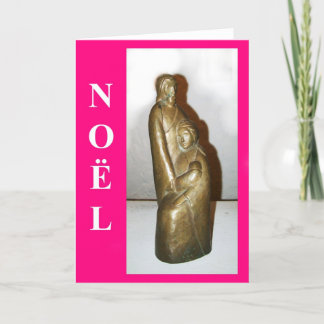 Heilige Familien-Weihnachtskarte Feiertagskarte