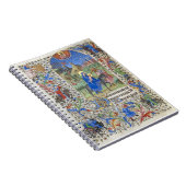 Heilige Familienflug nach Ägypten Mittelalterliche Notizblock (Rechte Seite)