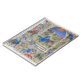 Heilige Familienflug nach Ägypten Mittelalterliche Notizblock (Linke Seite)